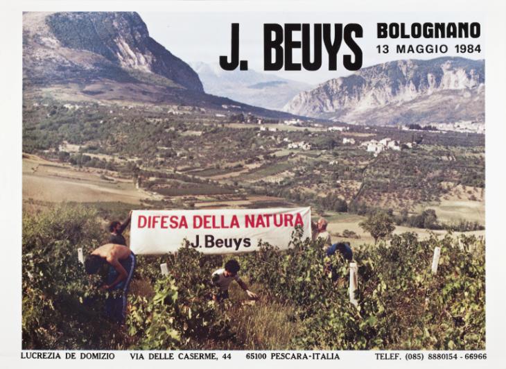 J Beuys. Difesa Della Natura 1984 by Joseph Beuys 1921-1986