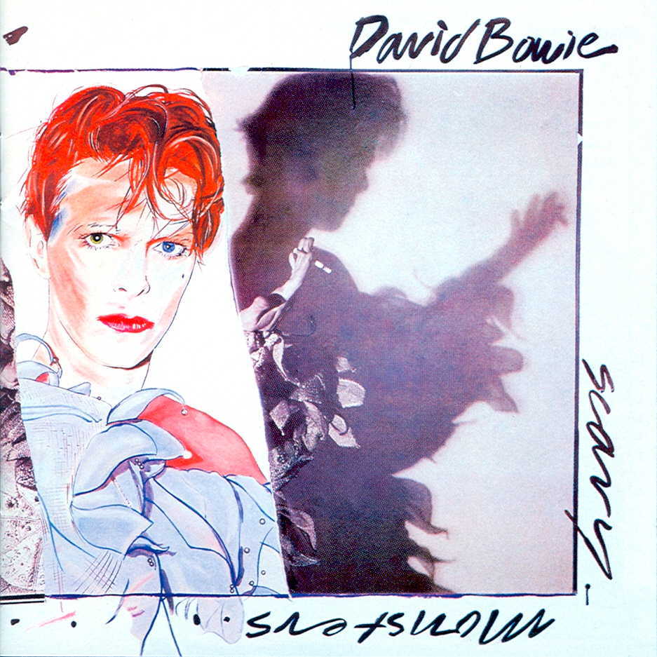 DAVID BOWIE // SCARY MONSTERS (1980) Cover art: Edward Bell, Cover Concept: Brian Duffy, David Bowie
