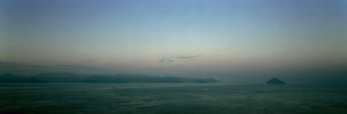 Wim Wenders The Sea near Naoshima Il mare vicino Naoshima 2005 C-Print 183.5 x 452.2 cm Copyright: © Wim Wenders 2013