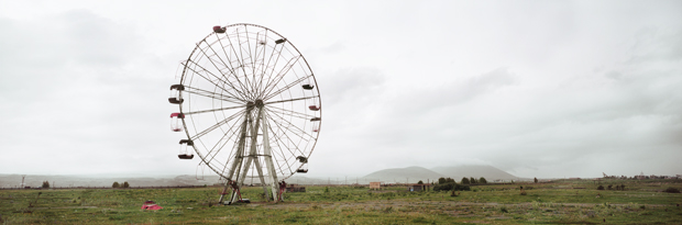 Wim Wenders, Ferris Wheel, Armenia 2008 C-print 148.8 x 345.5 cm Copyright: © Wim Wenders 2013
