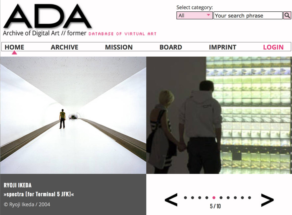 Ada-homepage